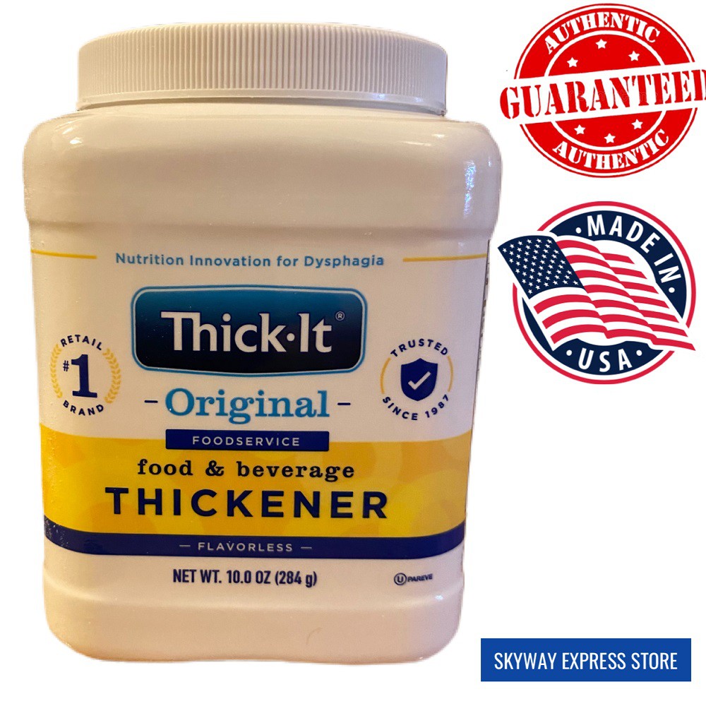 Thick-It Original Instant Food & Beverage Thickener, Unflavored Powder - 10 oz jar