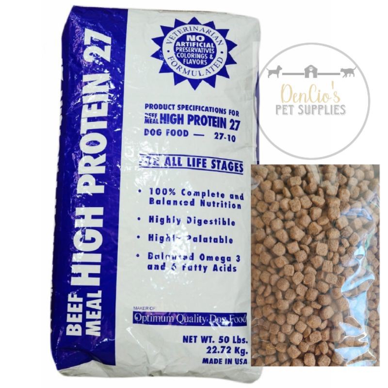 Beef meal high protein dog sale food