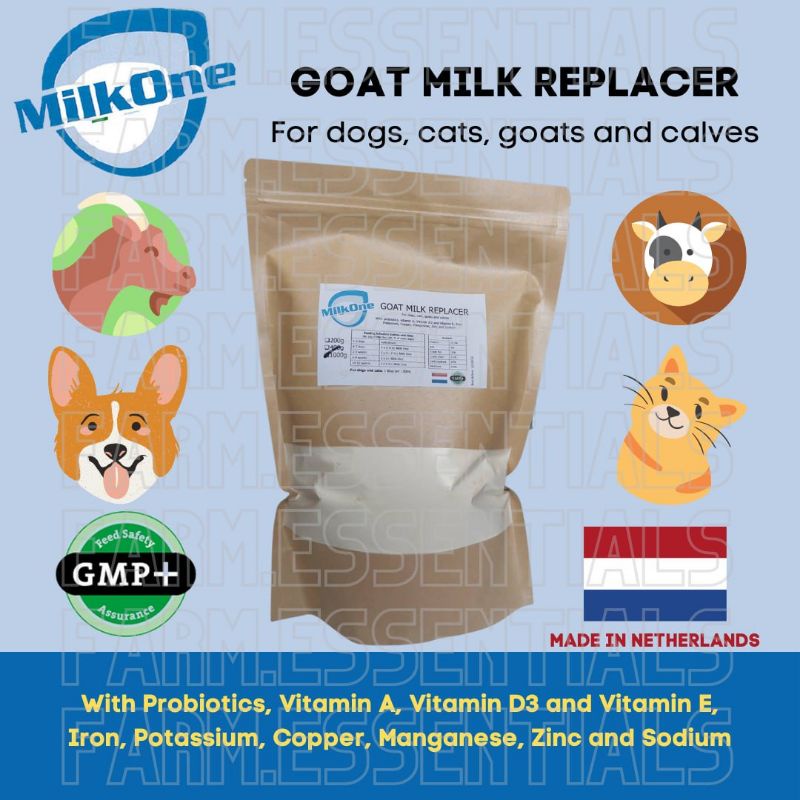 Kid milk replacer outlet for puppies