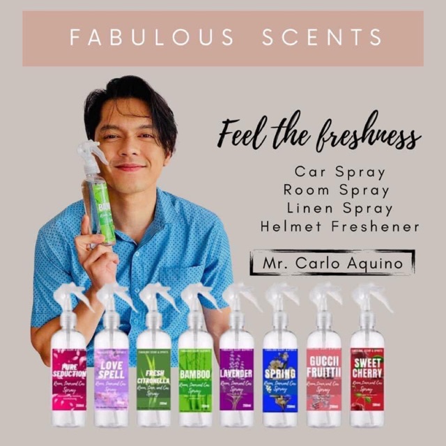 Room and linen spray, Online Shop Shopee Philippines