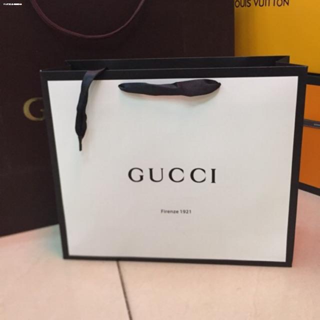 Gucci best sale paper bag