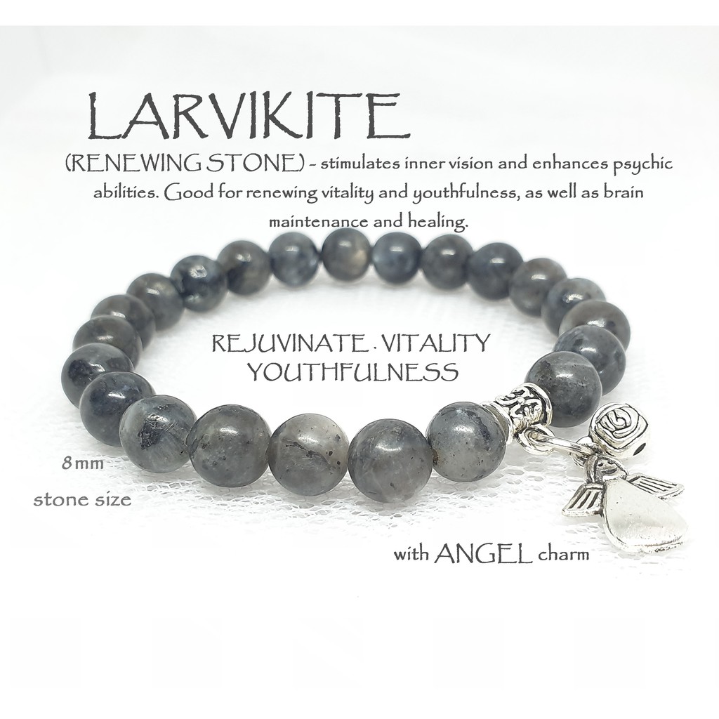 Larvikite bracelet on sale