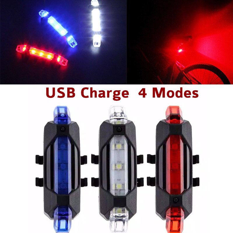 Usb light hot sale bike