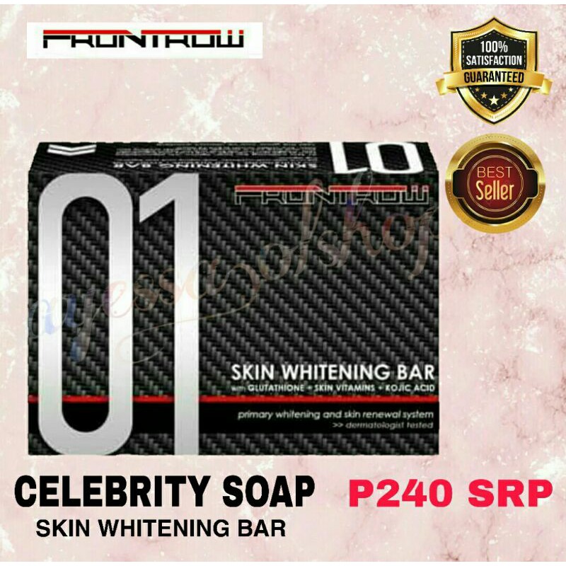 FRONTROW SOAP 01 SKIN WHITENING BAR Shopee Philippines