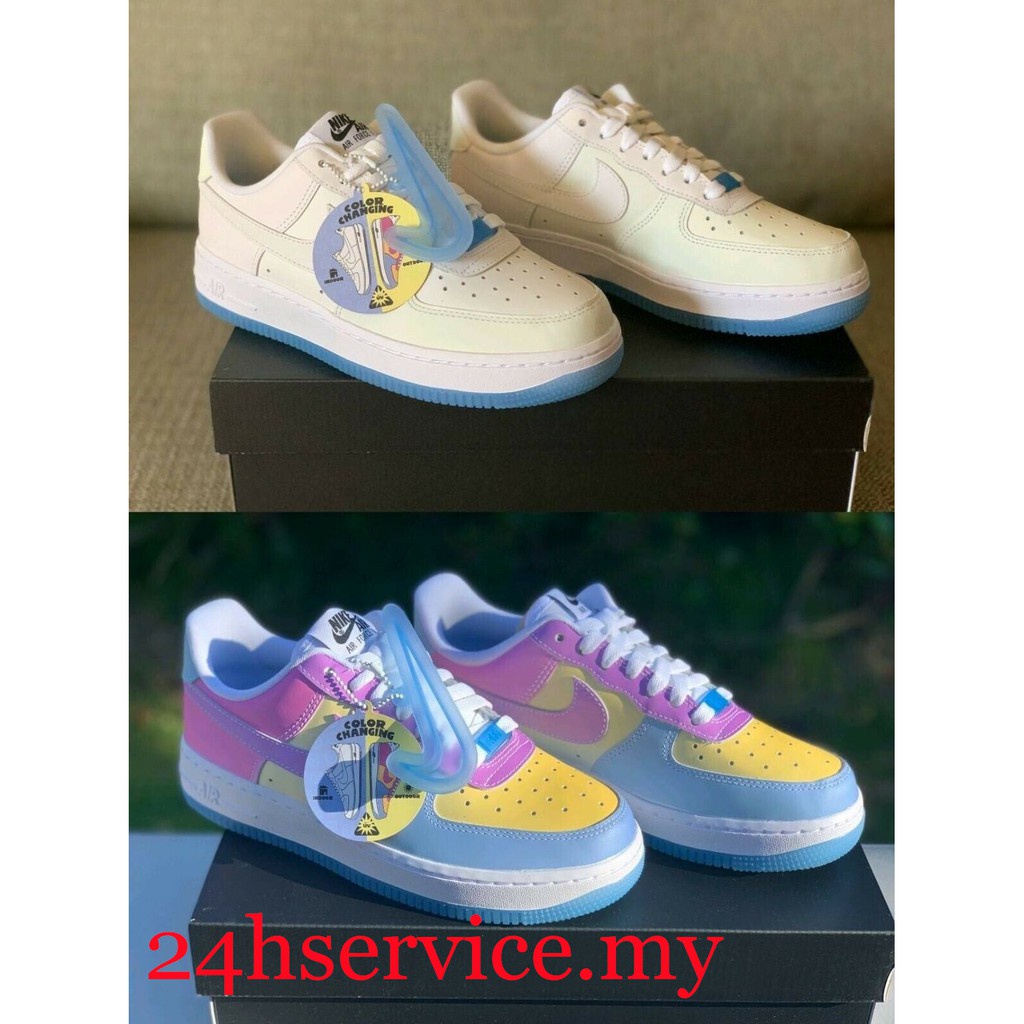 Nike Air Force 1 UV color changing shoes