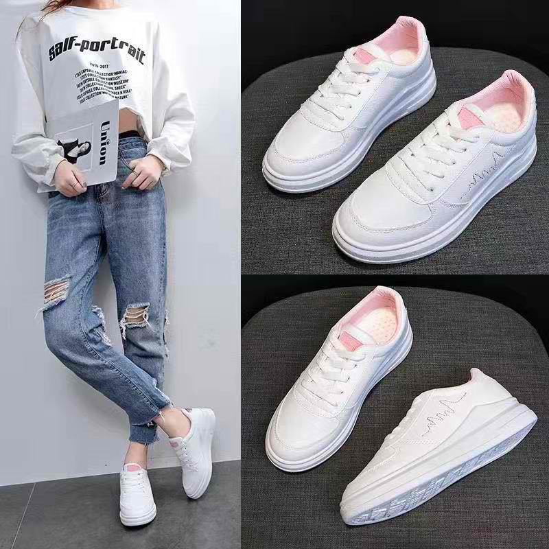 New Korean White Shoes For Women Shopee Philippines