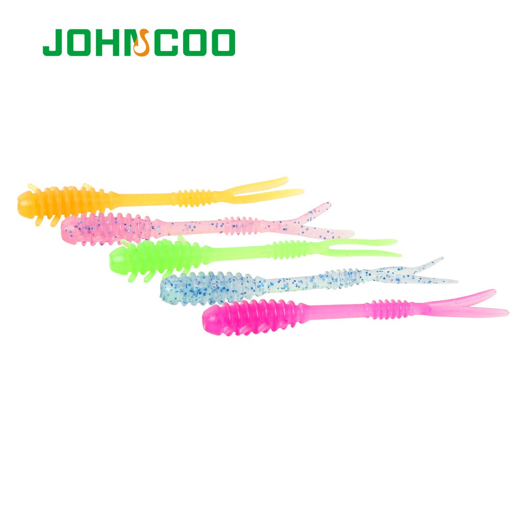 JOHNCOO AJING Soft Baits 48mm 0.48g