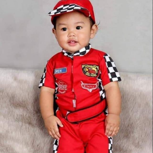 Car racing costume for kids and above Shopee Philippines