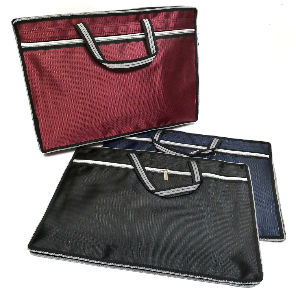 Envelope bag with discount handle