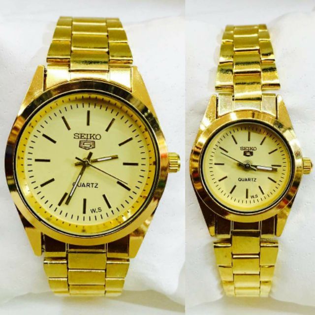 Seiko 5 couple store watch price