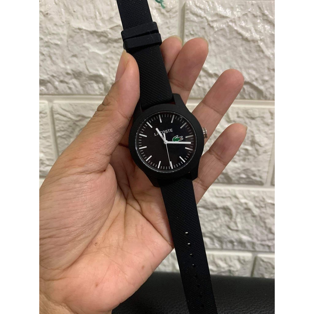 Lacoste watch rubber on sale strap