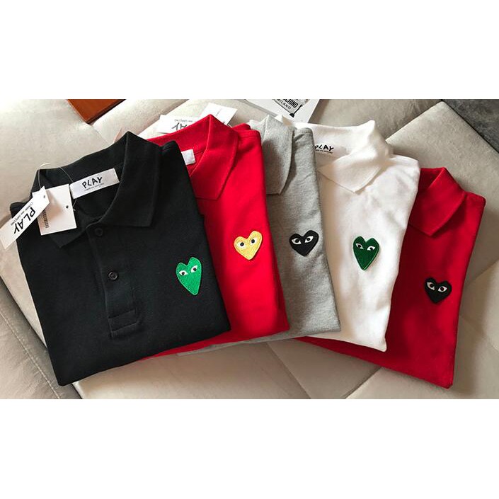 Cdg cheap polo shirt