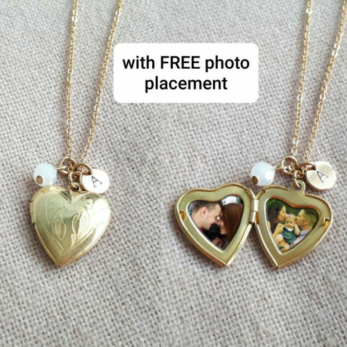 Heart hot sale picture pendant