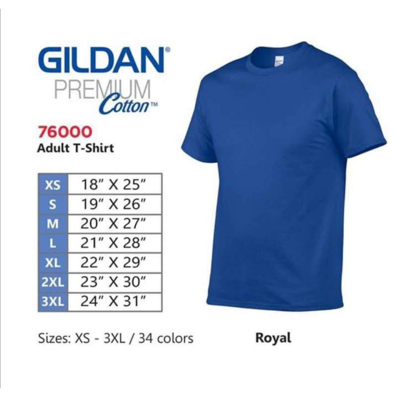 Gildan royal clearance blue