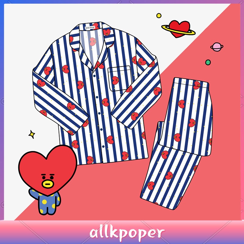 Buy one get one BT21 Korea Cartoon Pajamas Set Long Sleeve