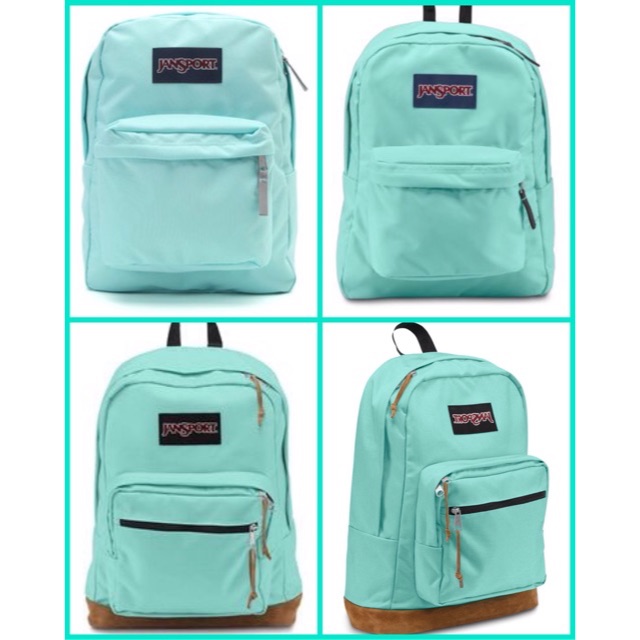 Mint green cheap jansport backpack