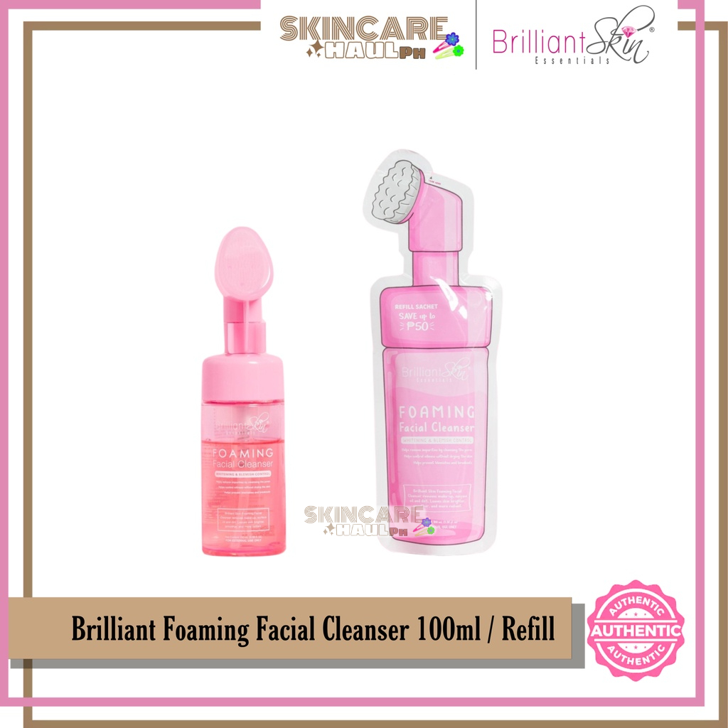 Brilliant Skin Facial Foaming Cleanser 100ml / Refill | Shopee