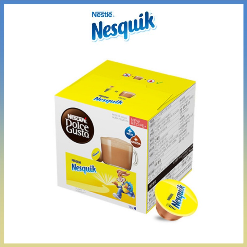 Nescafe Dolce Gusto Nesquik, 16capsules / Dolce Gusto Choco Latte, Cocoa