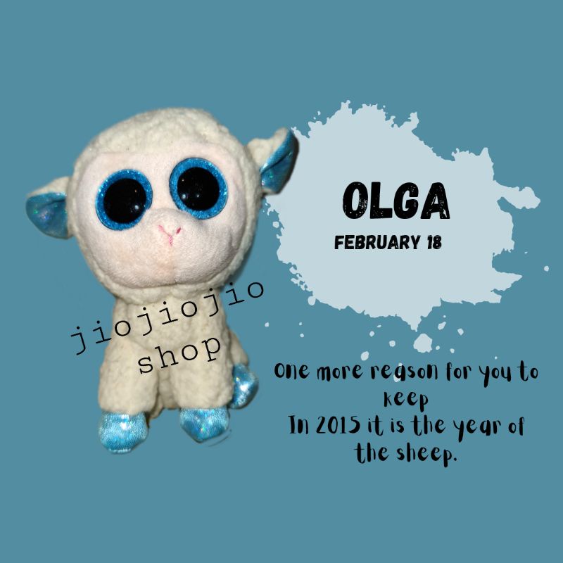 Olga store beanie boo