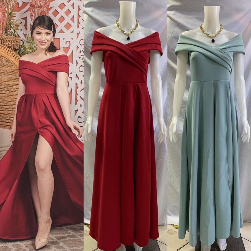 Shopee 2025 long gown