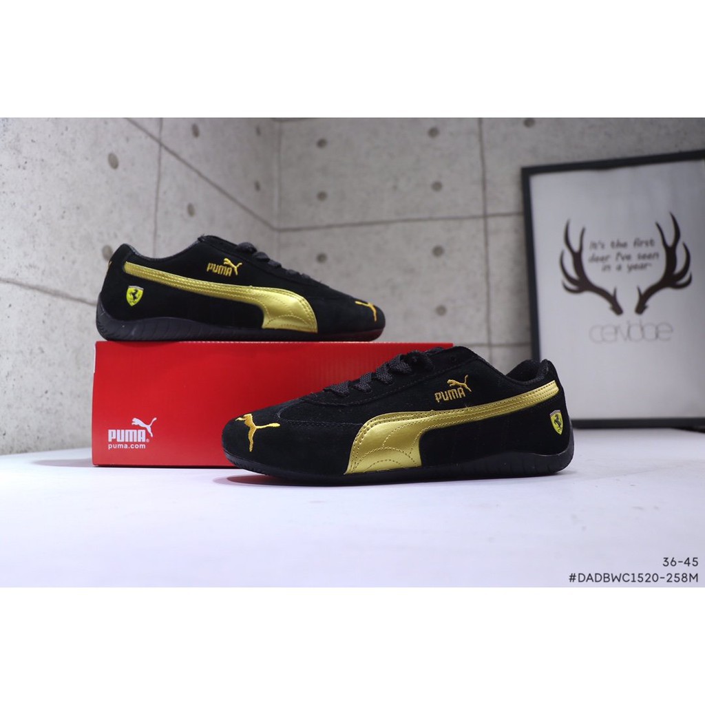 Puma ferrari store women gold