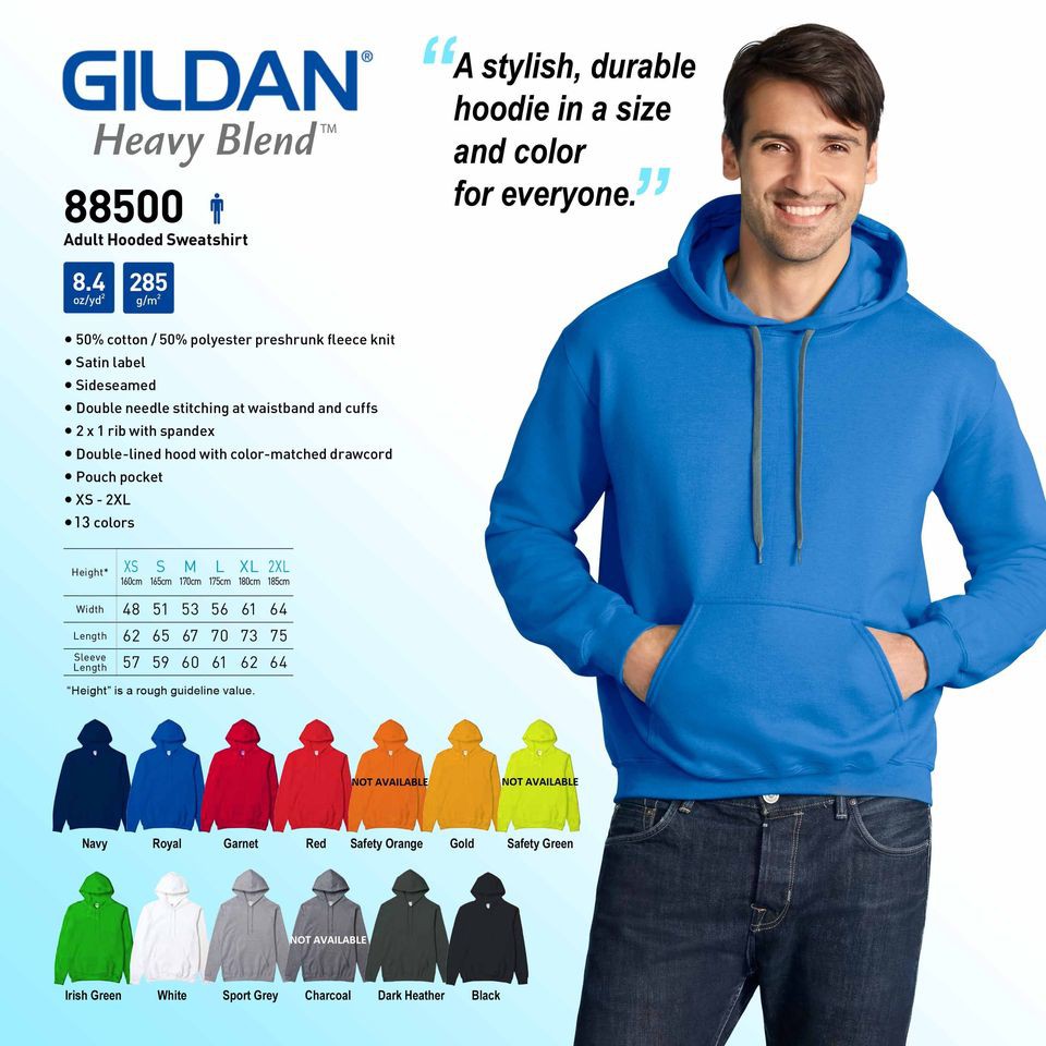 Gildan sales hoodie jacket