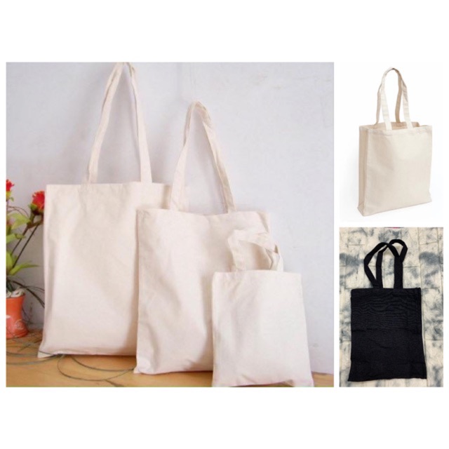 Canvas best sale bag shopee