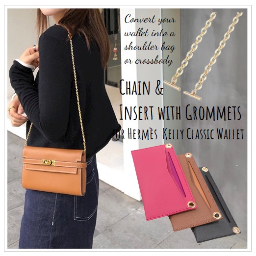 Crossbody Chain Conversion Kit for Wallets