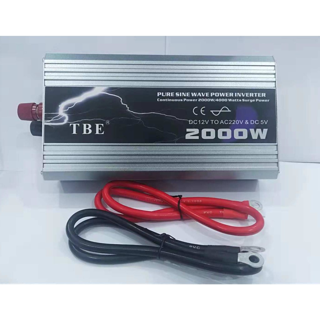 Tbe 2000w 12v Pure Sine Wave Power Inverter T12p2000w