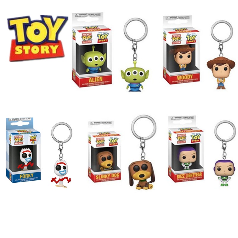 FunKo POP! Keychain, Toy Story Woody 