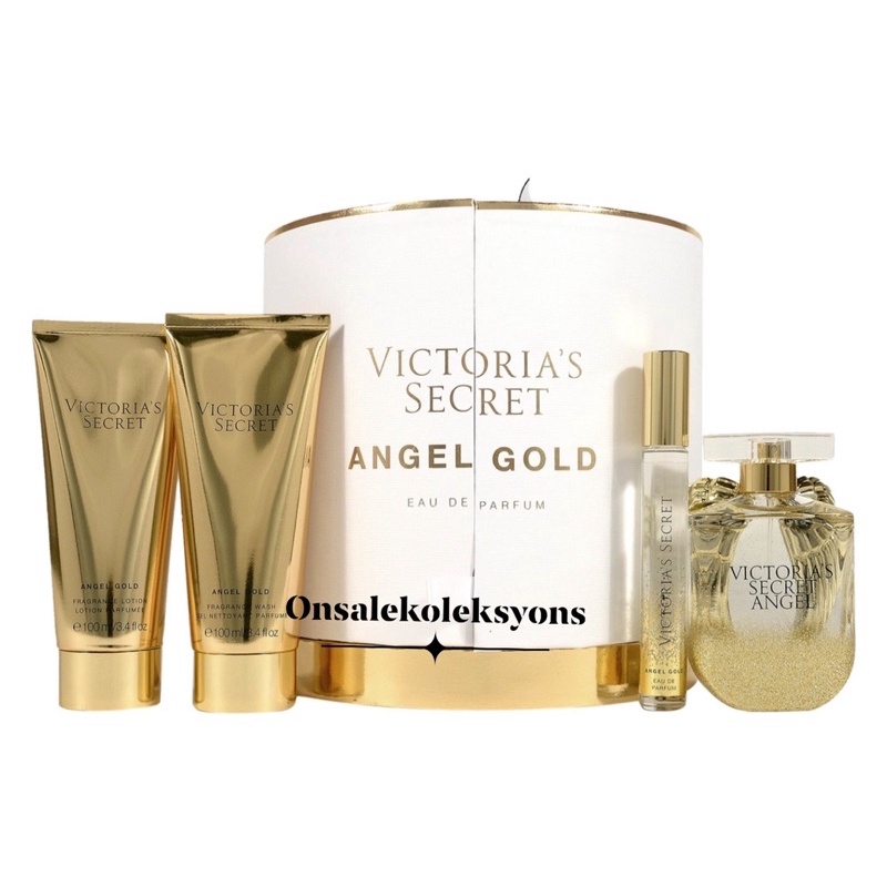 Victoria's Secret angel gold fragrance box (set)