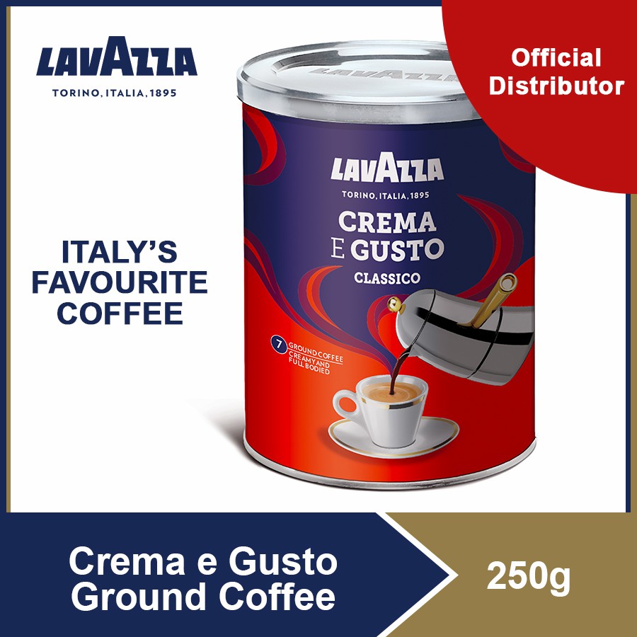 Lavazza - Crema E Gusto Ground Coffee 250g Tin