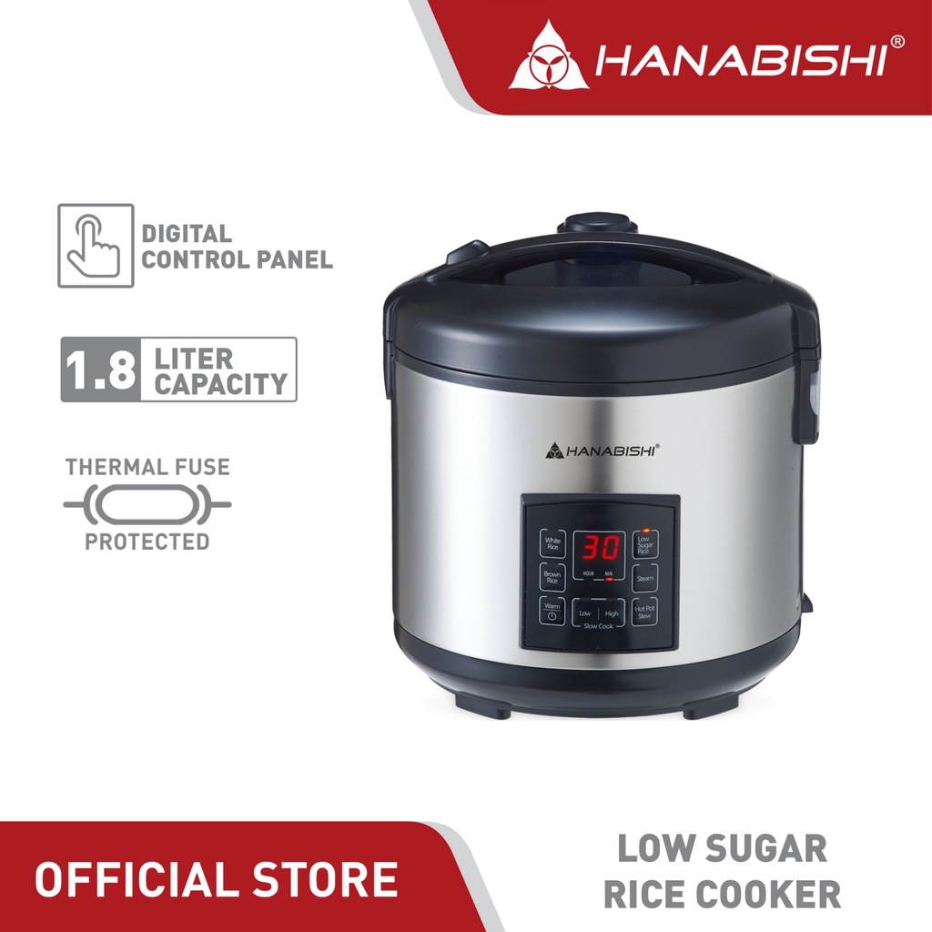 Hanabishi Digital Pressure Cooker HDIGPC10in1