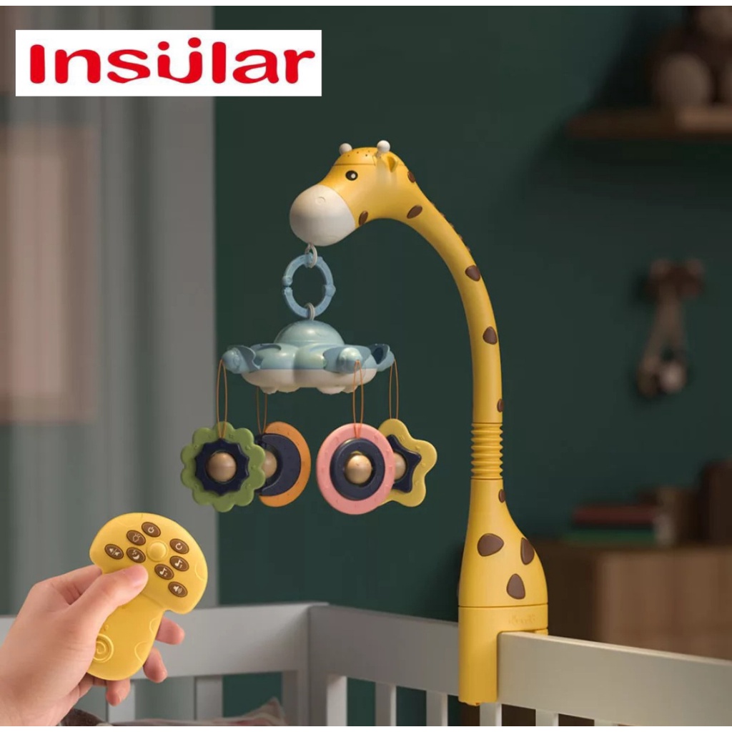 Giraffe store crib mobile