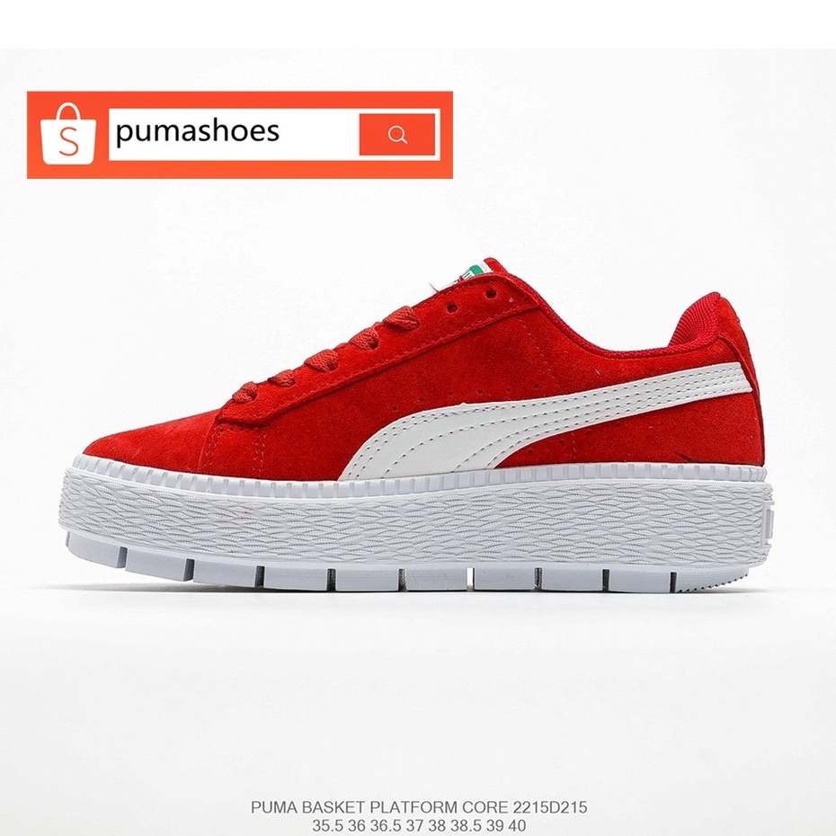 Puma basket hot sale platform men