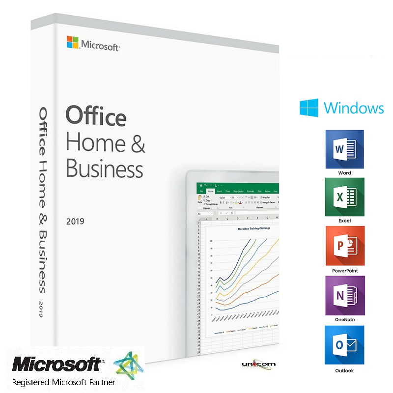 Microsoft T5D-03249 Office Home and Business 2019 English APAC EM