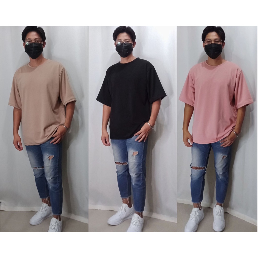 Korean oversized outlet shirt outfit