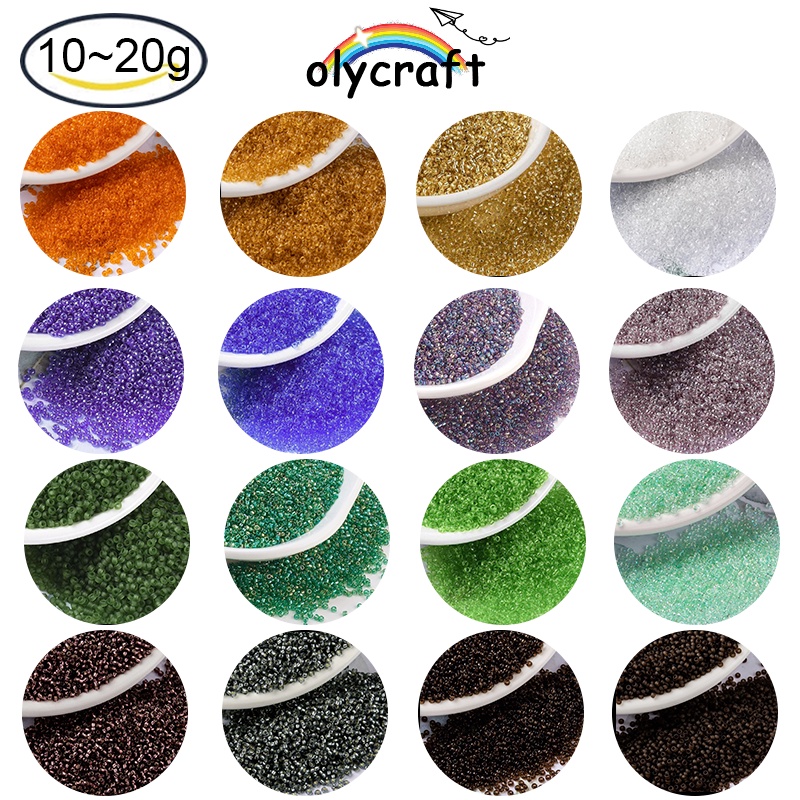 abc jewelry Glass Beads for Jewelry Making,1100Pcs 83 Different Round Beads  Include Crystals & Gemstone