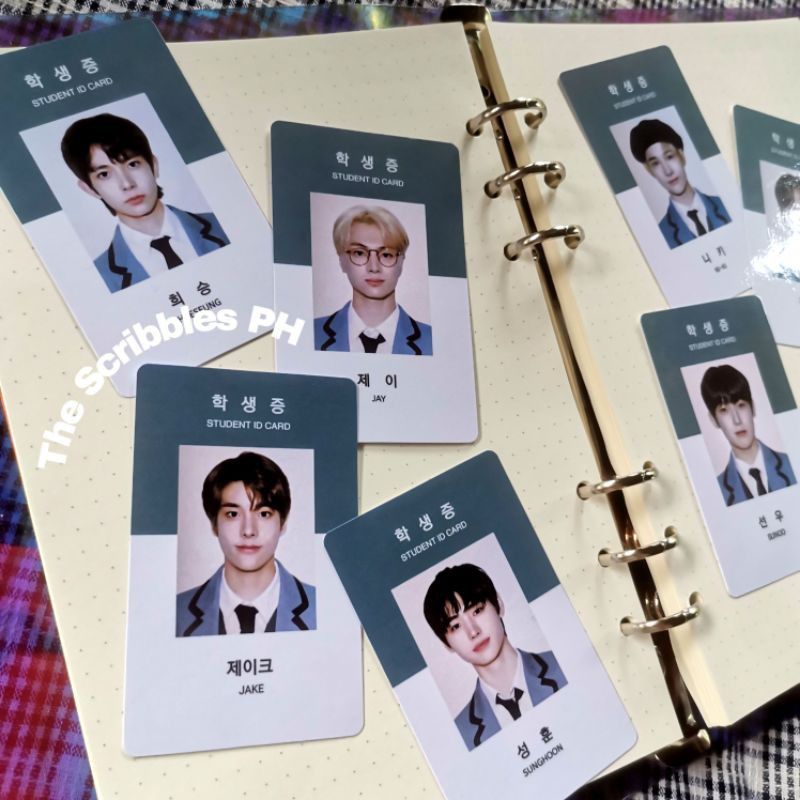 Enhypen Season Greetings ID Card Set | Shopee Philippines