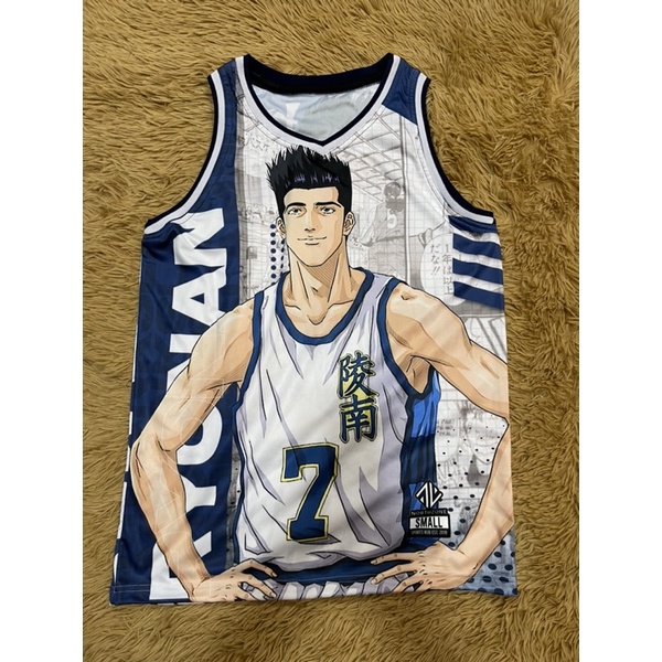 Basketball Jersey Ryonan, Sendoh Slam Dunk Jersey