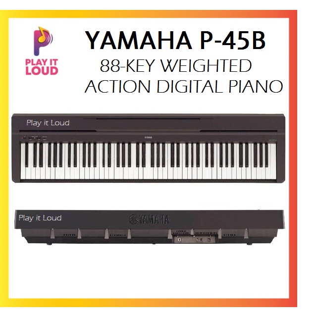 Yamaha P-45 Full Size Digital Piano Weighted