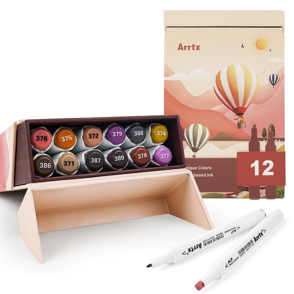 Arrtx Marker Paper Pad 56 Sheets Sketchbook Designed for Alcohol Markers  Suitable for Kids Students Adults