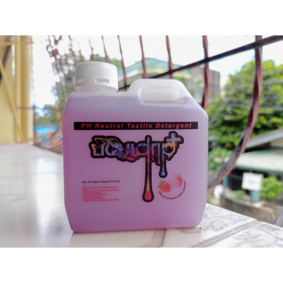 1 Liter Liquidrip PH Neutral Textile Detergent, works as well as