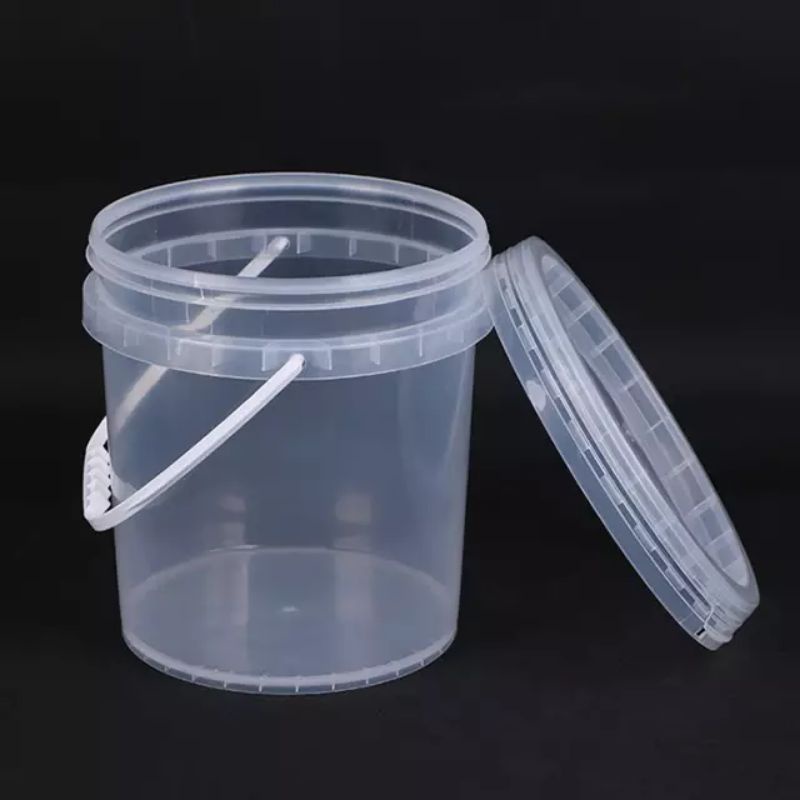 Clear plastic bucket clearance containers