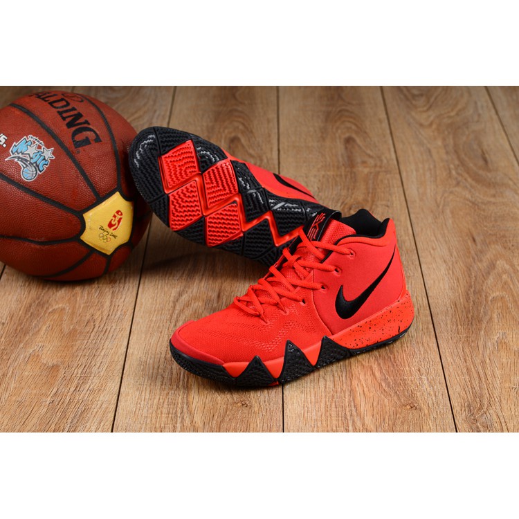 Kyrie 4 university on sale red