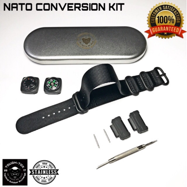 Casio nato band outlet conversion kit