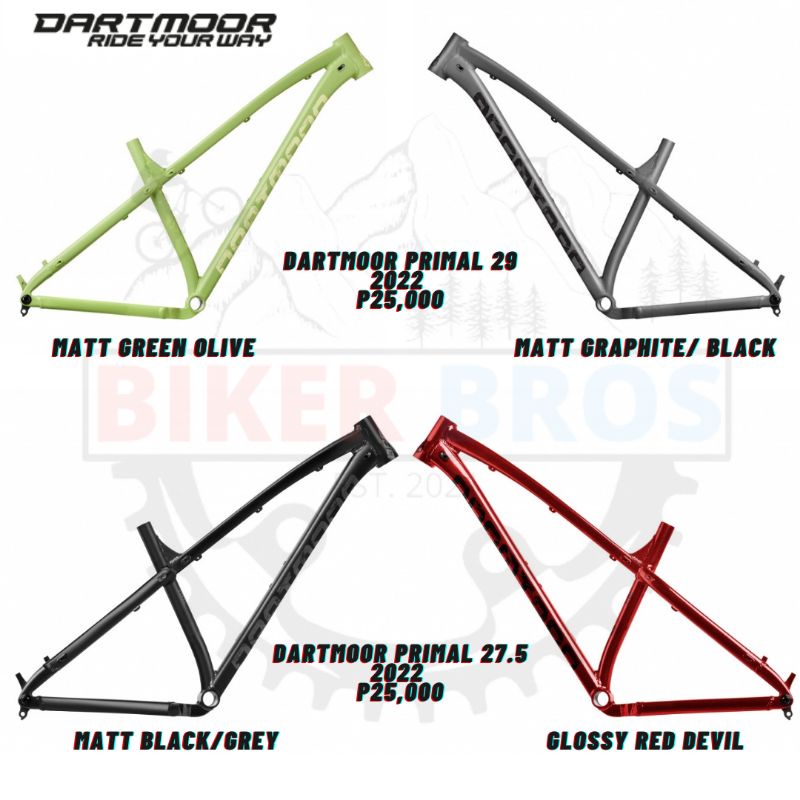 Dartmoor 29er online frame