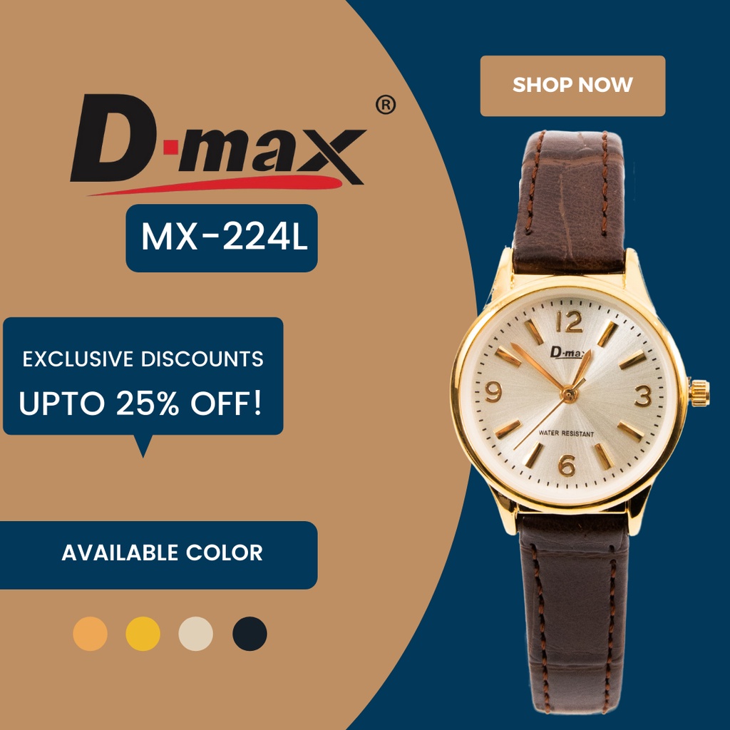 Max quartz best sale watch price