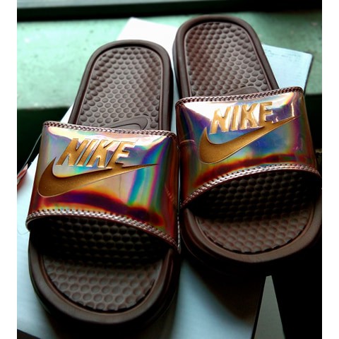 Holographic nike online slides