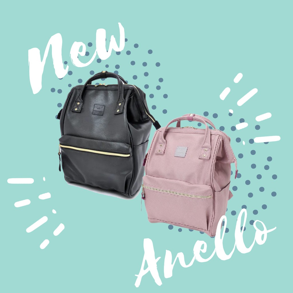 Original anello 2025 leather backpack